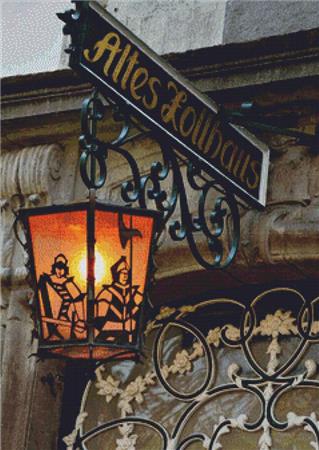 Street Lamp - X Squared Cross Stitch