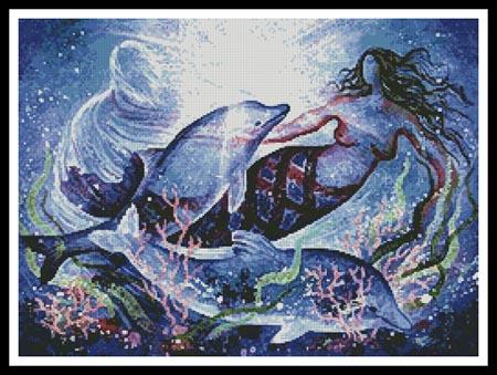 Mermaid - Artecy Cross Stitch