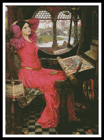 Half Sick Of Shadows - Artecy Cross Stitch