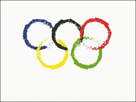 Abstract Olympic Rings - Charting Creations