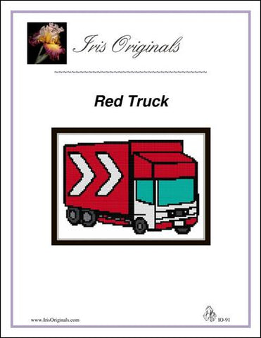 Red Truck - Iris Originals
