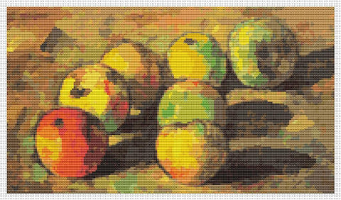 Still Life With Seven Apples - Art of Stitch, The
