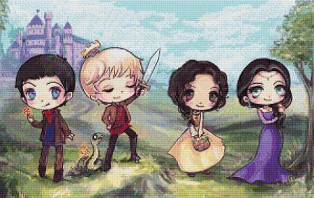 Merlin Chibis by Star Masayume - Paine Free Crafts