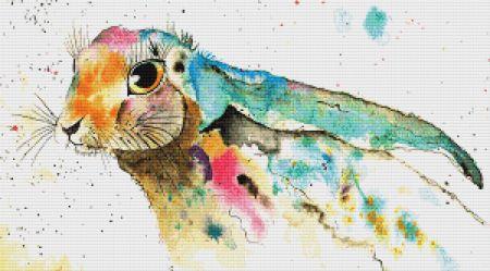 Wander The Wonky Hare by Delphine Sutherland - Paine Free Crafts