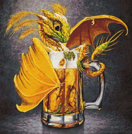Beer Dragon by Stanley Morrison - Paine Free Crafts