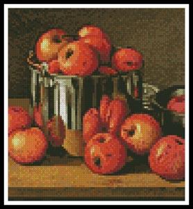 Mini Apples In A Tin - Artecy Cross Stitch