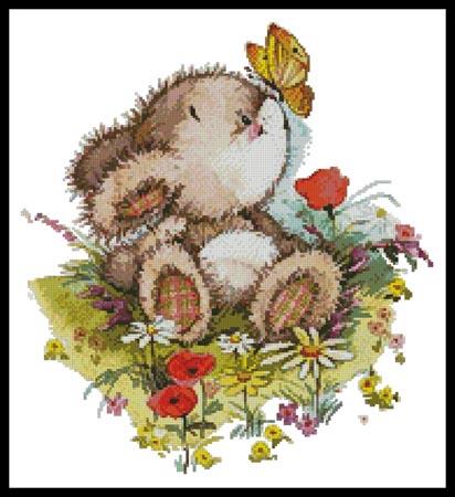 Bunny Butterfly - Artecy Cross Stitch
