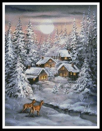 Winter Moonlight - Artecy Cross Stitch