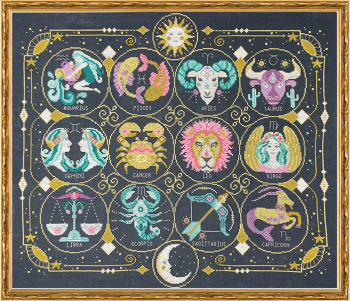 Zodiac Signs 13 - Tiny Modernist Inc
