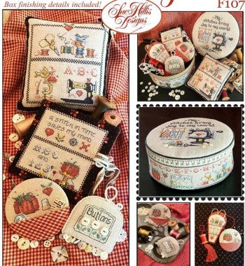 Auntie's Sewing Box - Sue Hillis Designs