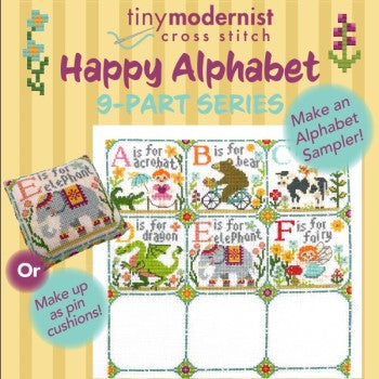Happy Alphabet 2: DEF - Tiny Modernist Inc