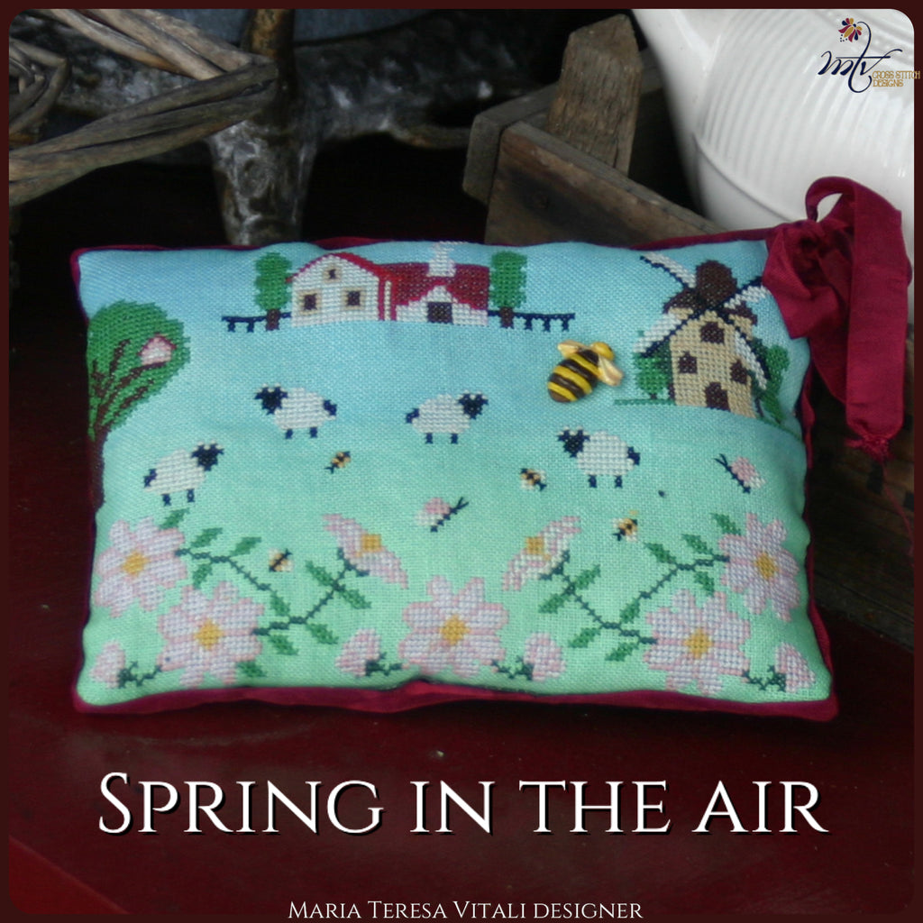 Spring In The Air Pillow - MTV Designs