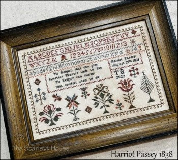 Harriot Passey 1838 - Scarlett House