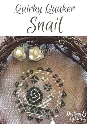 Quirky Quaker: Snail - Darling & Whimsy Designs