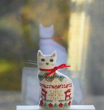 3D Winter Cat - Cotton Pixels LTP
