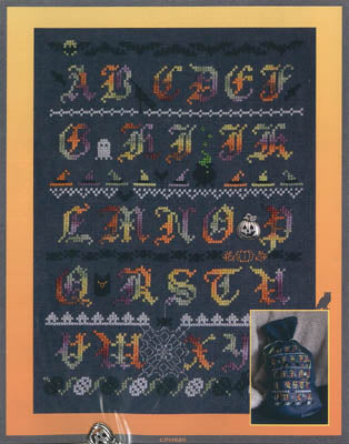 Halloween Alphabet Sampler - Cotton Pixels LTP