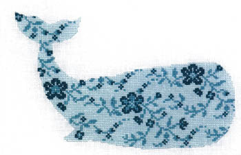 Turquoise Whale - Cotton Pixels LTP
