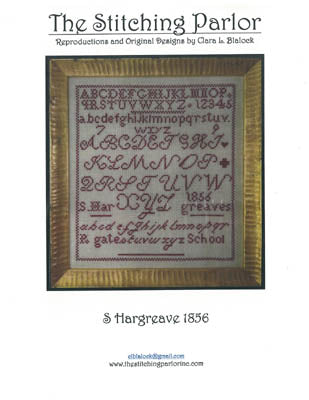 S Hargreave 1856 - Stitching Parlor