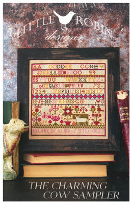 Charming Cow Sampler - Little Robin Designs