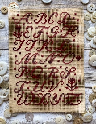 Red Paper Sampler - Lucy Beam