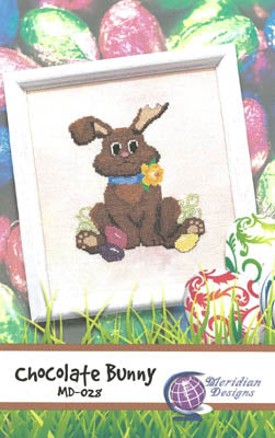Chocolate Bunny - Meridian Designs For Cross Stitch