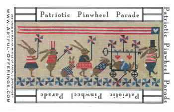 Patriotic Pinwheel Parade - Artful Offerings