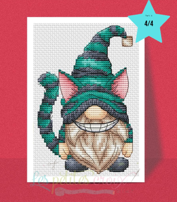 Cheshire Cat Gnome - Les Petites Croix De Lucie