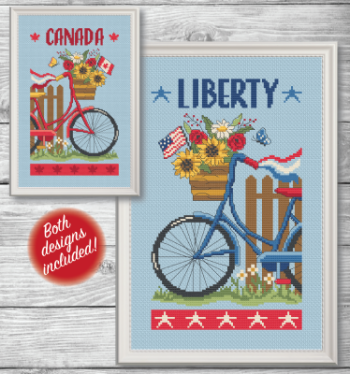 Patriotic Bicycles - Tiny Modernist Inc