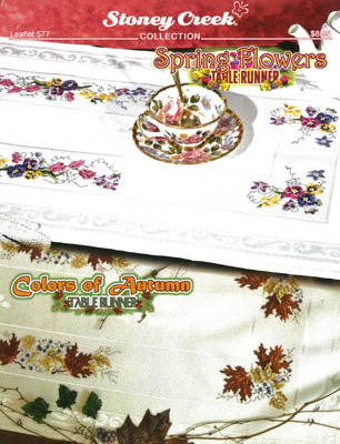 Spring Flowers & Colors Of Autumn Table Runners - Stoney Creek