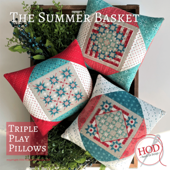 Triple Play Pillows: The Summer Basket - Hands on Design