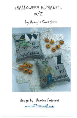 Halloween Alphabet: W & Z - Romy's Creations