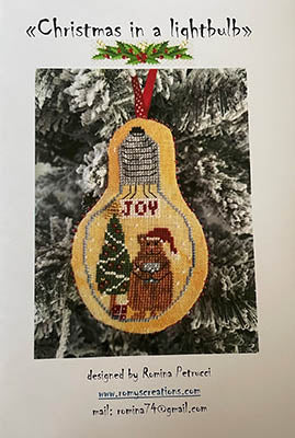 Christmas In A Lightbulb - Romy's Creations