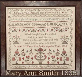 Mary Ann Smith 1835 - Scarlett House