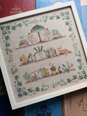 In The Library - Mojo Stitches