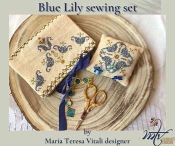 Blue Lily Sewing Set - MTV Designs