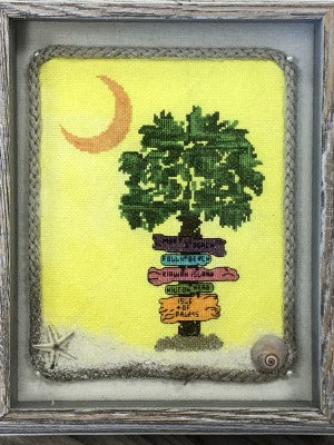 Beach Signs: South Carolina - Barefoot Needleart