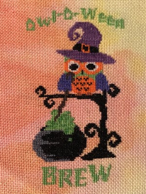 Owl-O-Ween Brew - Barefoot Needleart