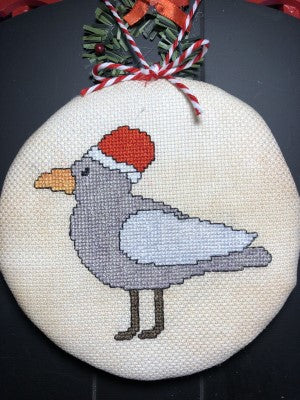 Seagull Santa - Barefoot Needleart