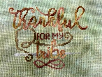 Thankful For My Tribe - Barefoot Needleart