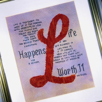 Life Is Too Short - Barefoot Needleart