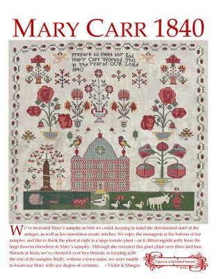 Mary Carr 1840 - Needle WorkPress
