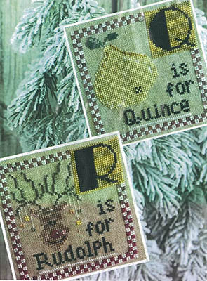 Christmas Alphabet: Q & R - Romy's Creations