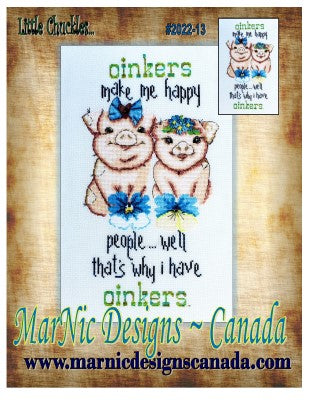 Oinkers Make Me Happy - MarNic Designs