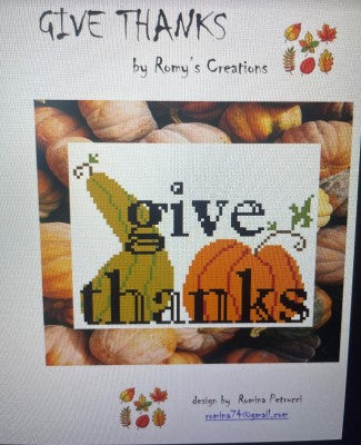 Give Thanks - Romy's Creations