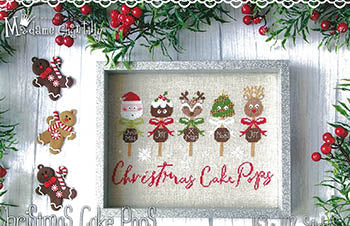 Christmas Cake Pops - Madame Chantilly