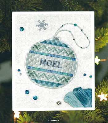 Noel Christmas Tree Ball - Cotton Pixels LTP
