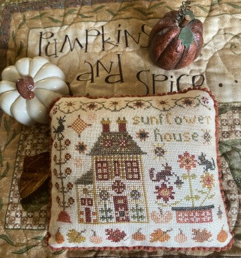 Sunflower House: Houses On Pumpkin Lane - Pansy Patch Quilts & Stitchery