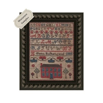 Fiona Rutherford Miniature Sampler 1866 - Wishing Thorn