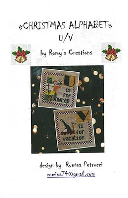 Christmas Alphabet: U & V - Romy's Creations