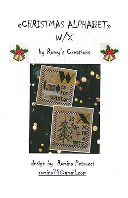 Christmas Alphabet: W & X - Romy's Creations